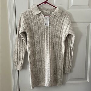 H&M girls sweater dress